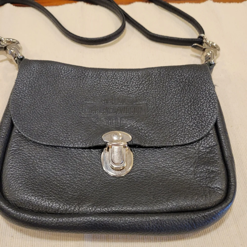 πEUC~ HARLEY-DAVIDSON CROSSBODY BAG - Picture 10 of 11